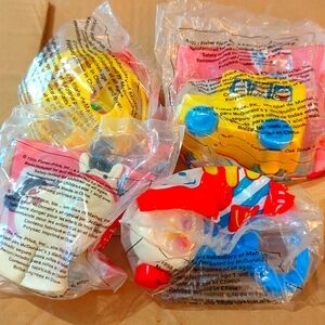 Fisher Price happy meal toys. Favorite  under 3 toys. 1998